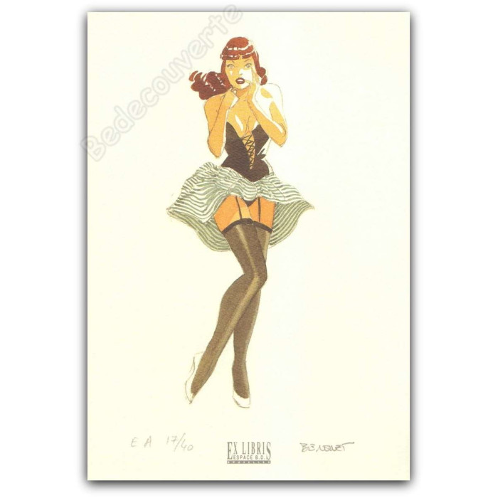 Berthet - Pin-up Blackbird Jupe verte