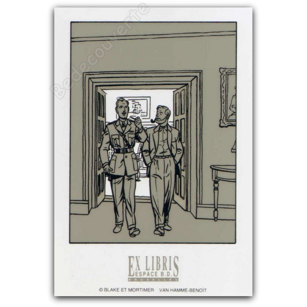 Ted Benoit - Blake et Mortimer celluloïde Ted Benoit - Blake et Mortimer celluloïde