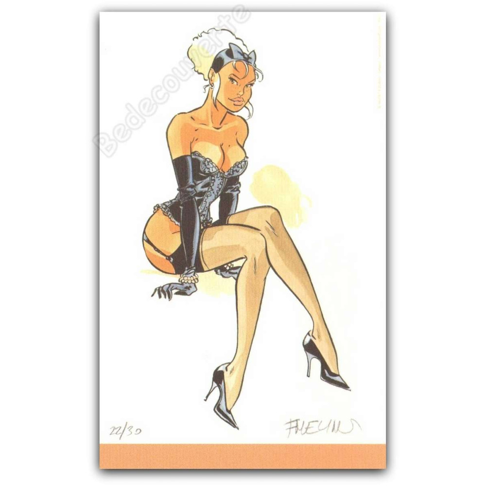 Meynet - Pin-up Mirabelle Orange 2007 Variante papier