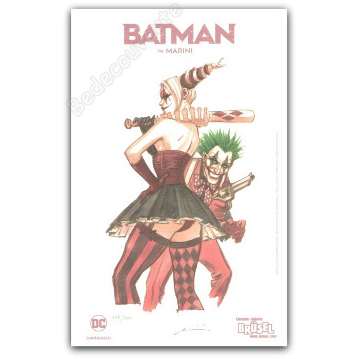 Marini - Batman The Dark Prince Charming Duo d'ex-libris