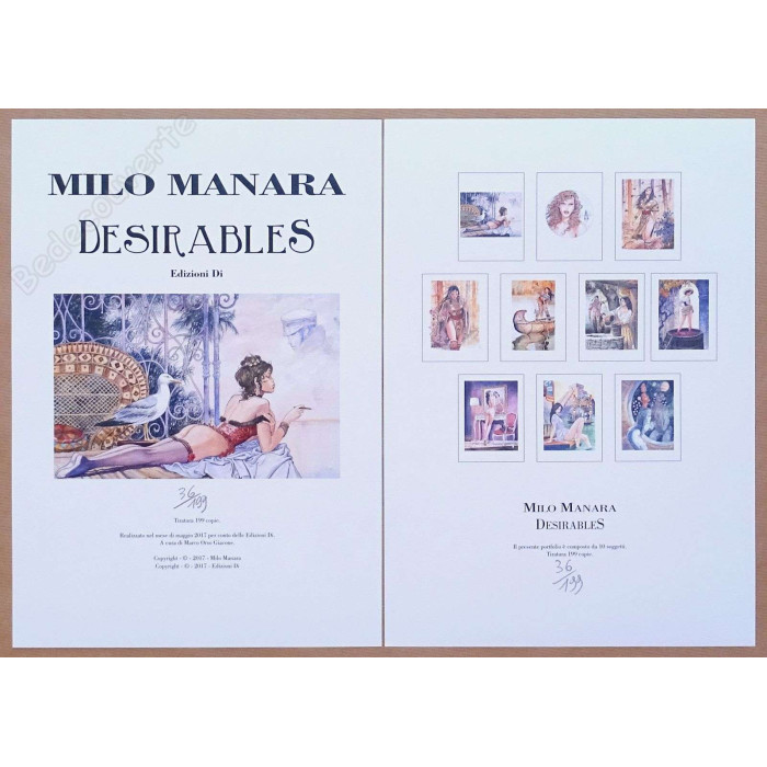 Manara - Portfolio Desirables Petit format