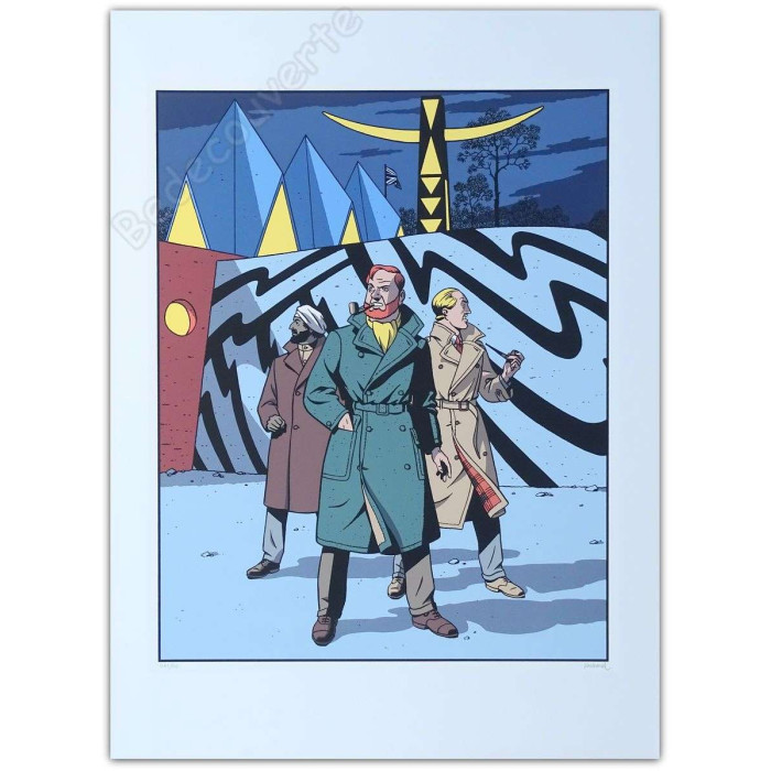 Juillard - Blake et Mortimer La Marque Jaune 2003