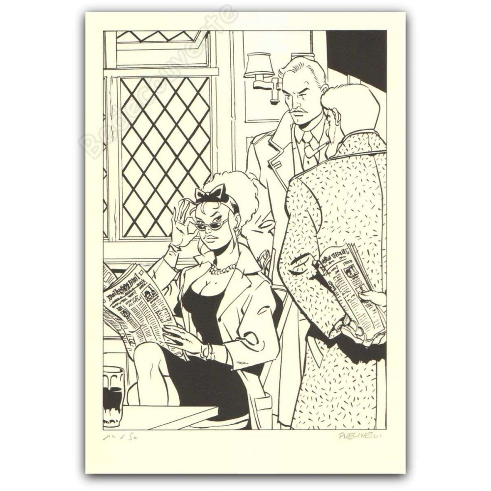 Meynet - Hommage à Blake et Mortimer NB Meynet - Hommage à Blake et Mortimer NB