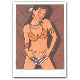 Walter Minus - Pin-up indienne