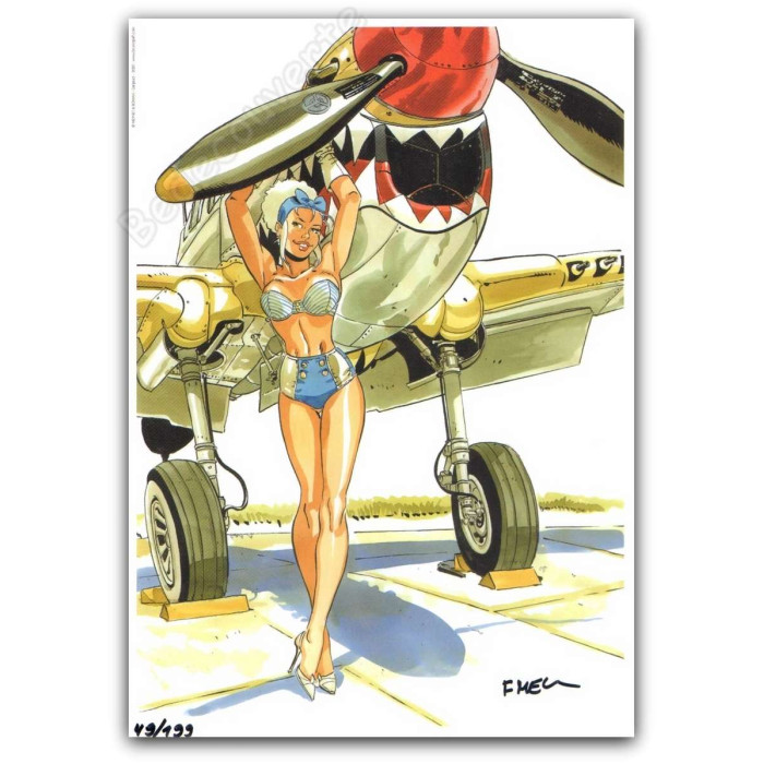 Meynet - Pin-up Mirabelle Avion 2020