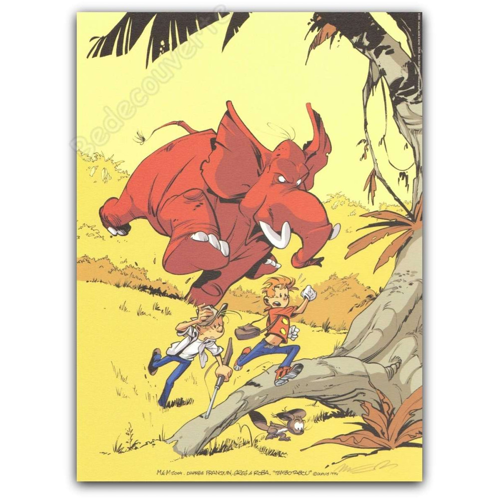 Munuera - Spirou et Fantasio Eléphant rouge