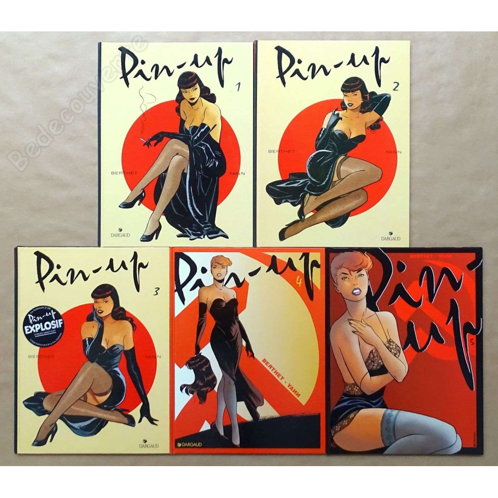 Berthet - Pin-up Tomes 1 à 5 - EO