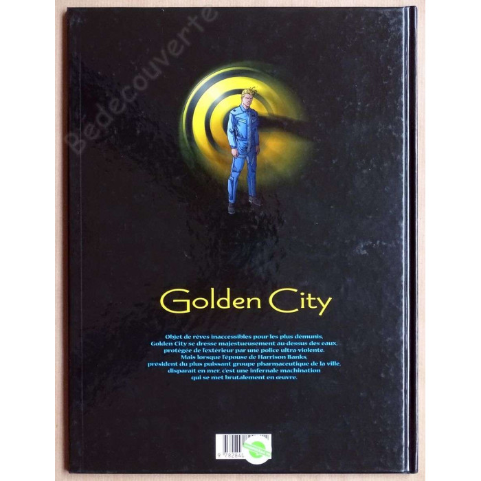 Malfin - Golden City 6 Tomes + DBD avec portfolio - EO