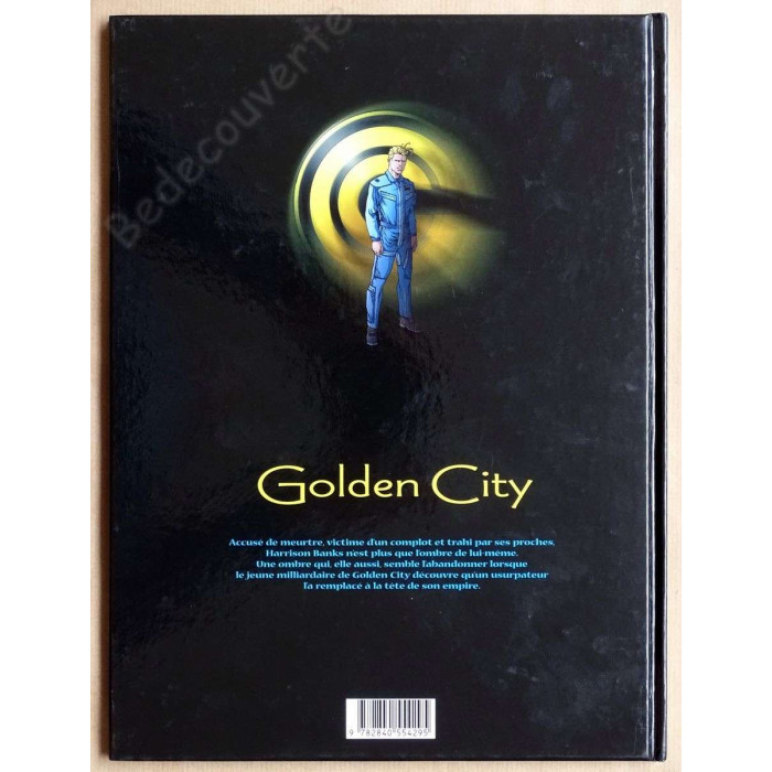 Malfin - Golden City 6 Tomes + DBD avec portfolio - EO