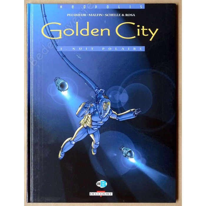 Malfin - Golden City 6 Tomes + DBD avec portfolio - EO