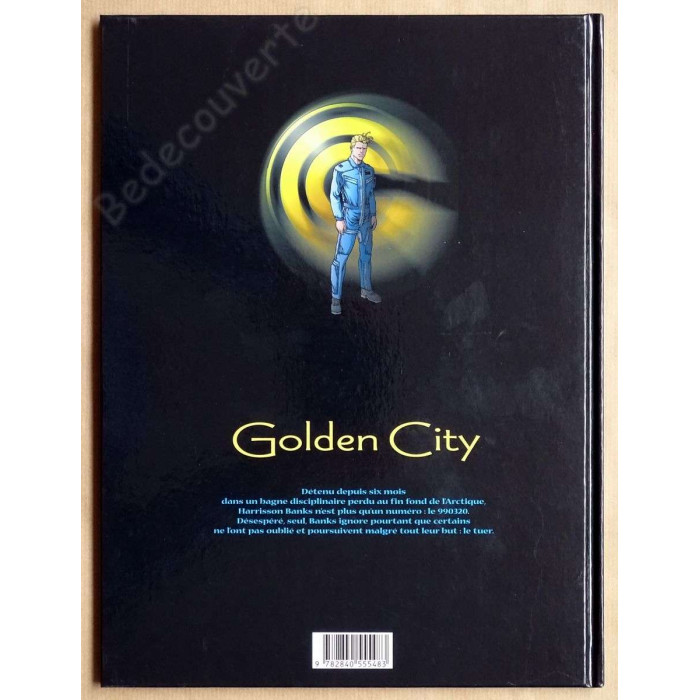 Malfin - Golden City 6 Tomes + DBD avec portfolio - EO