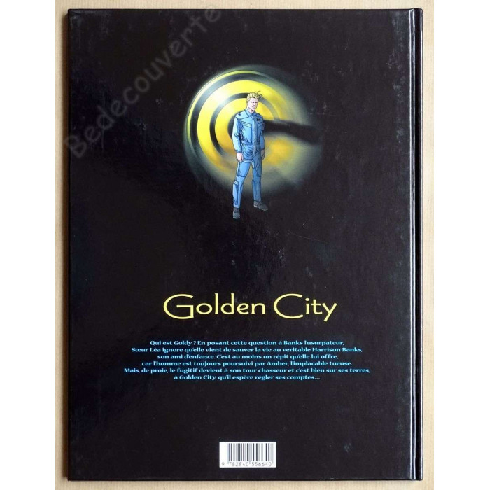 Malfin - Golden City 6 Tomes + DBD avec portfolio - EO