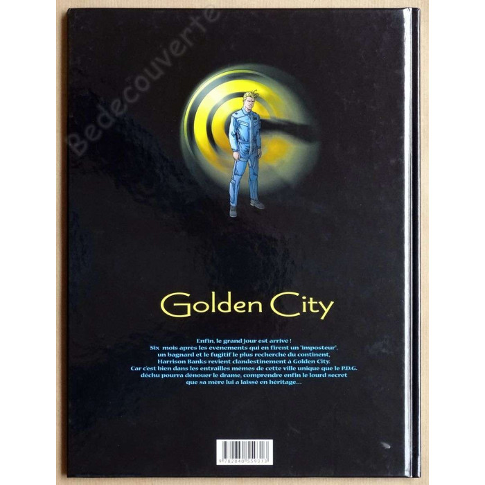 Malfin - Golden City 6 Tomes + DBD avec portfolio - EO