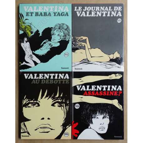 Guido Crepax - Valentina Tome 1 à 4 - EO