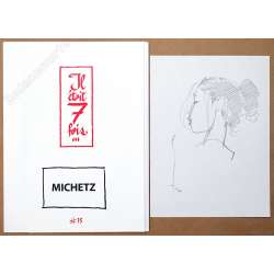 Michetz - Portfolio Il était 7 fois n°15 + Dédicace n°28/77