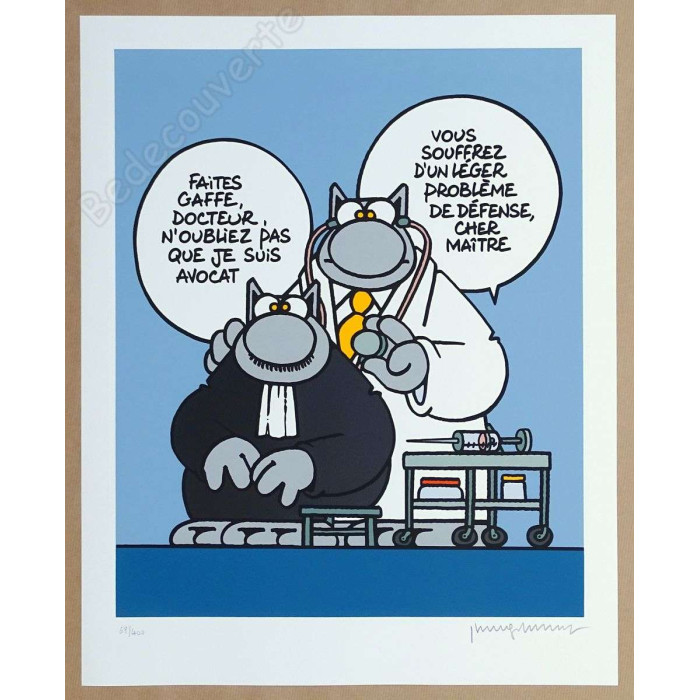 Geluck - Le Chat Avocat Docteur