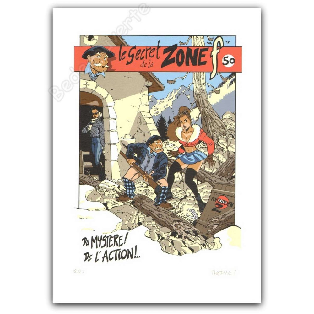 Meynet - Fanfoué Le Secret de la Zone F Meynet - Fanfoué Le Secret de la Zone F