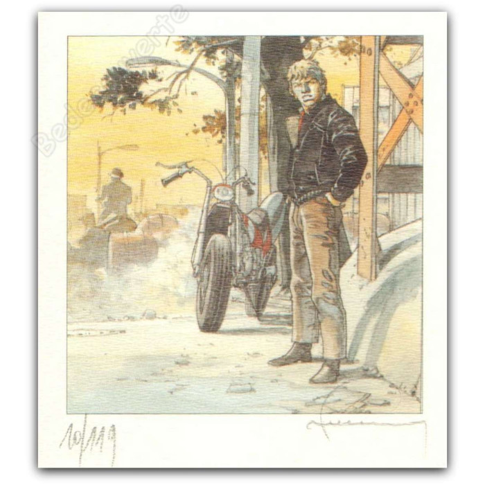 Hermann - Jeremiah et sa moto