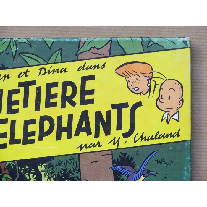 Chaland - Freddy Lombard Le Cimetière des éléphants Tirage de tête