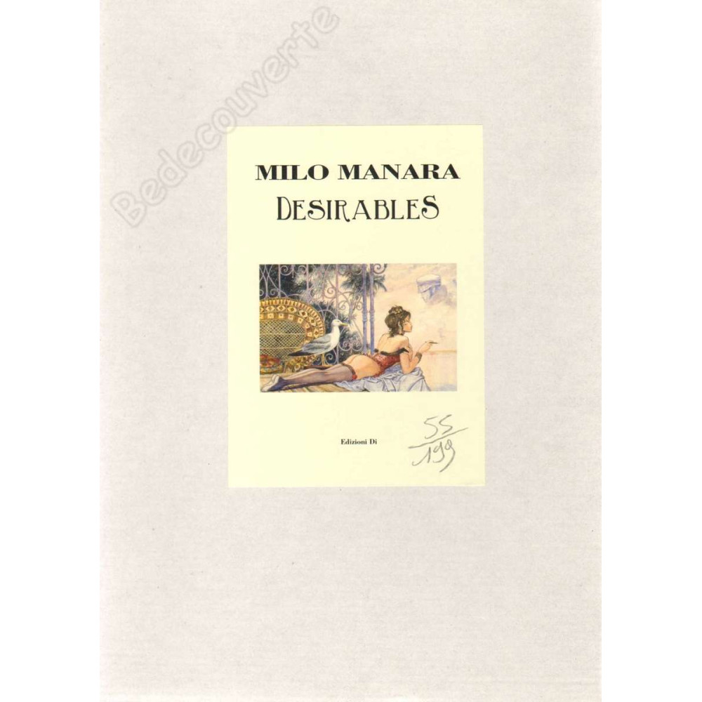 Manara - Portfolio Desirables Petit format Manara - Portfolio Desirables Petit format