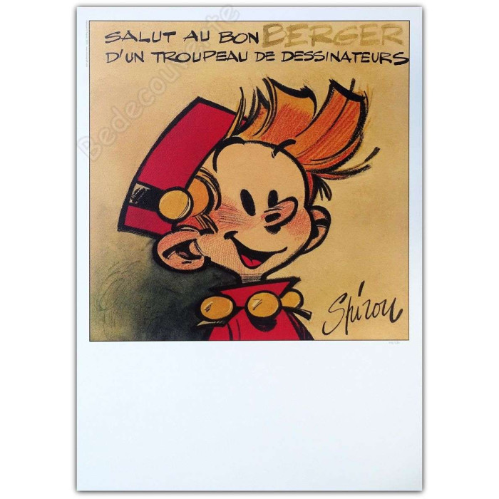 Franquin - Spirou Publicité Berger