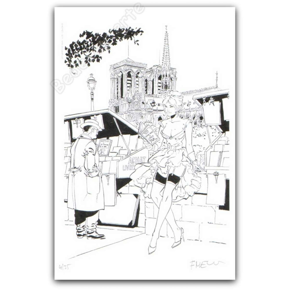 Meynet - Pin-up Paris Notre Dame 2019 NB Meynet - Pin-up Paris Notre Dame 2019 NB