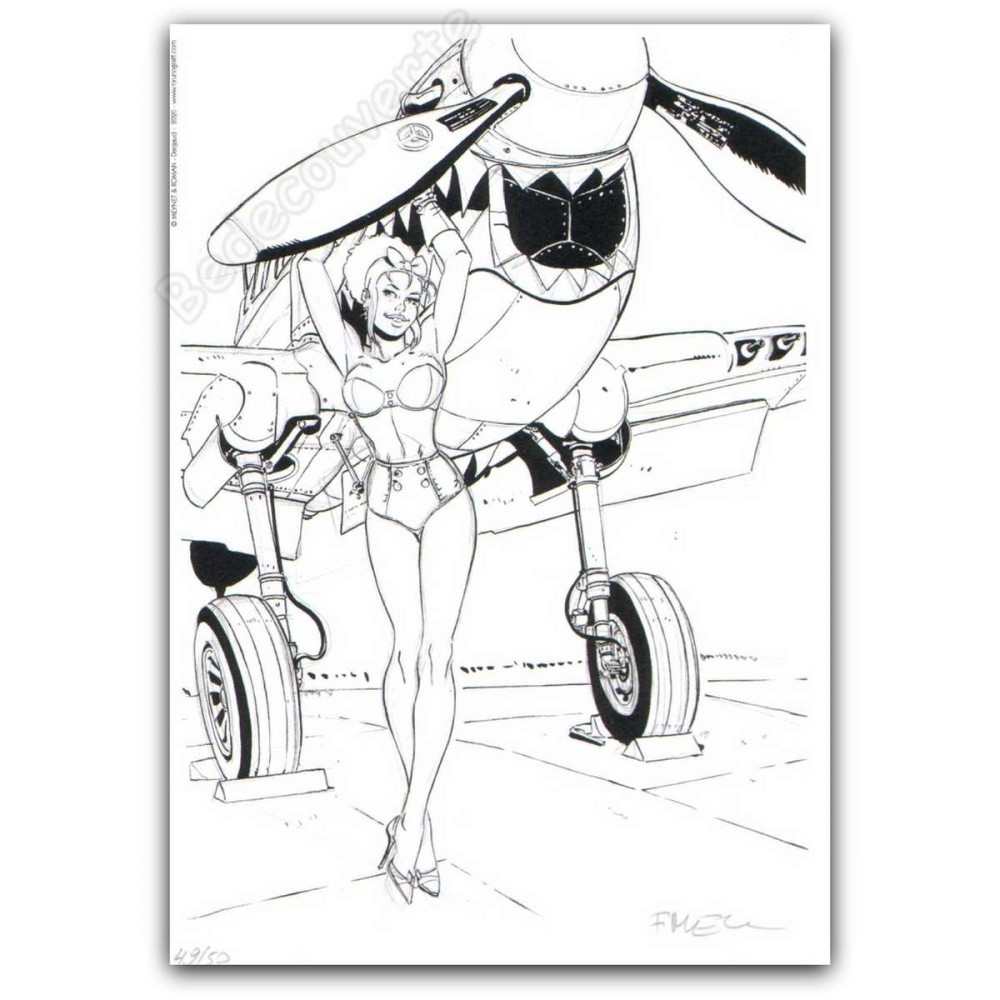 Meynet - Pin-up Mirabelle Avion 2020 NB