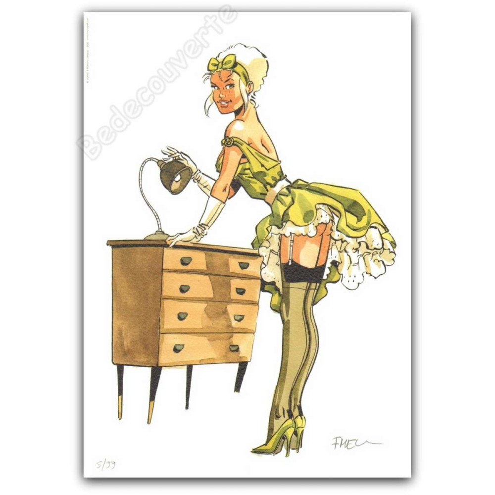 Meynet - Pin-up Mirabelle Lampe 2020 Meynet - Pin-up Mirabelle Lampe 2020