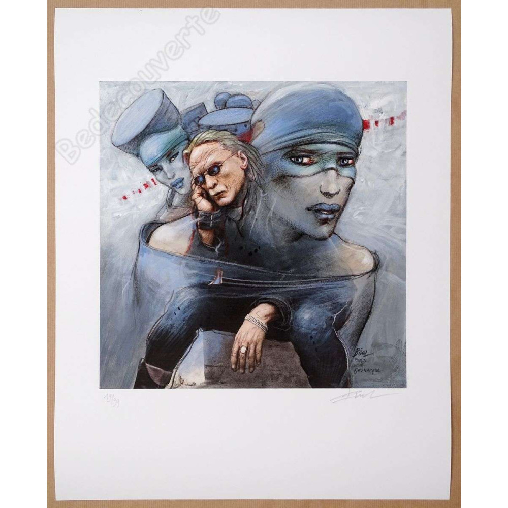 Biographie D Enki Bilal Affiches Et Posters De Bilal