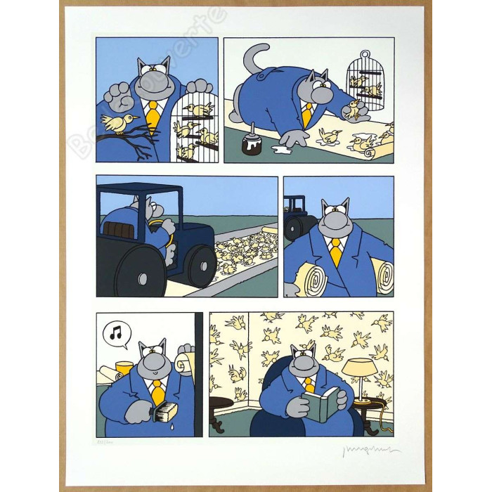 Geluck - Le Chat Oiseaux