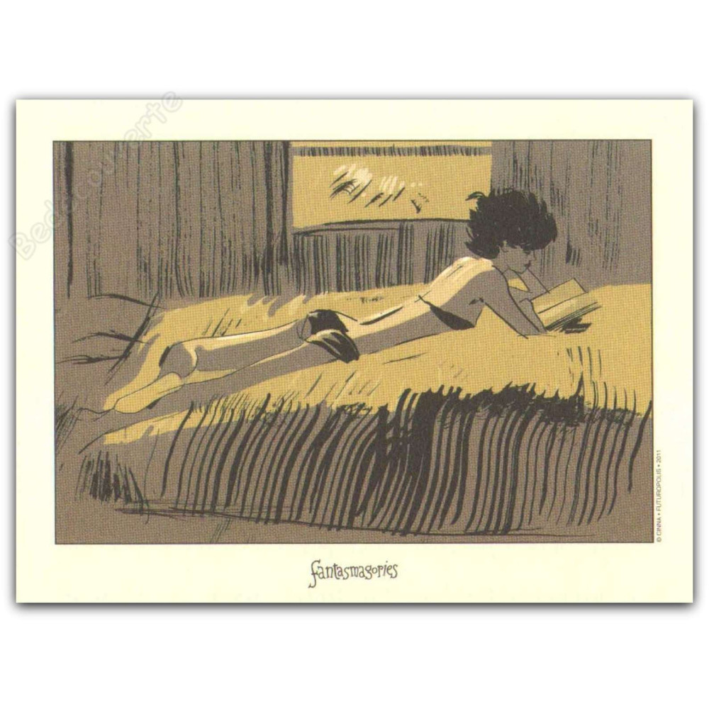 Cinna - Femme sur le lit Fantasmagories