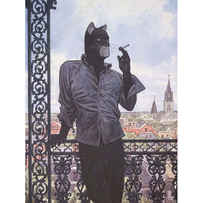 Guarnido - Blacksad au balcon