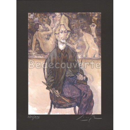 Smudja - Hommage Toulouse Lautrec Napoléon
