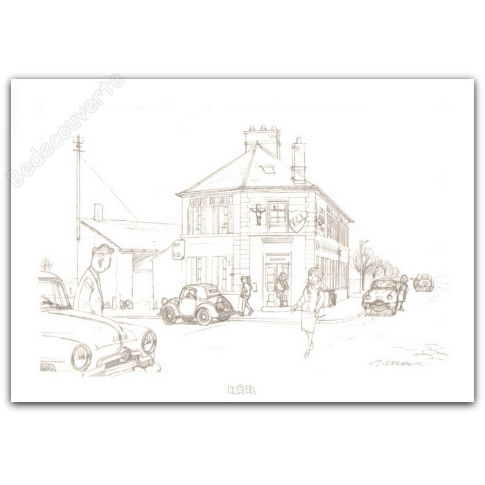 Delvaux - Jacques Gipar Voitures Simca Panhard