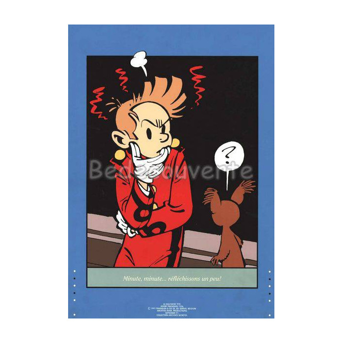 Franquin - Spirou et Fantasio La Mauvaise Tête Minute