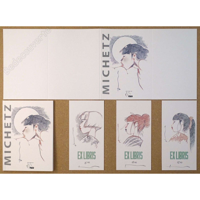 Michetz - Artbook Dédicaces Version Luxe + Dédicace n°15/40