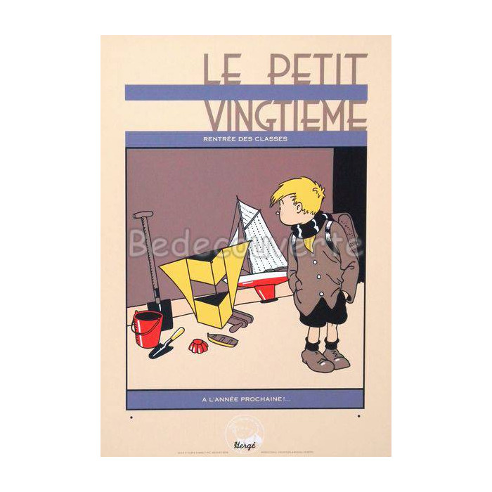 Herge - Quick et Flupke Le Petit Vingtième La rentrée