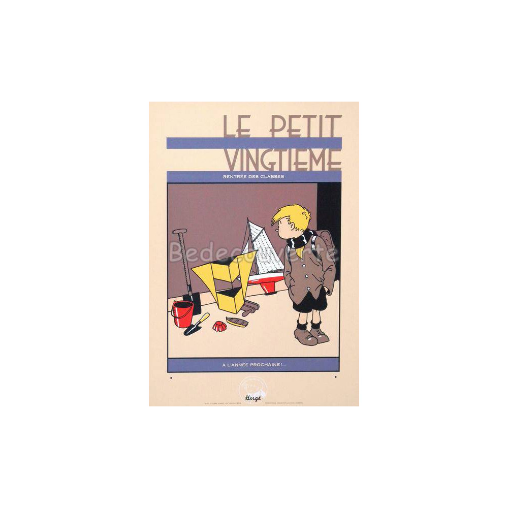 Herge - Quick et Flupke Le Petit Vingtième La rentrée