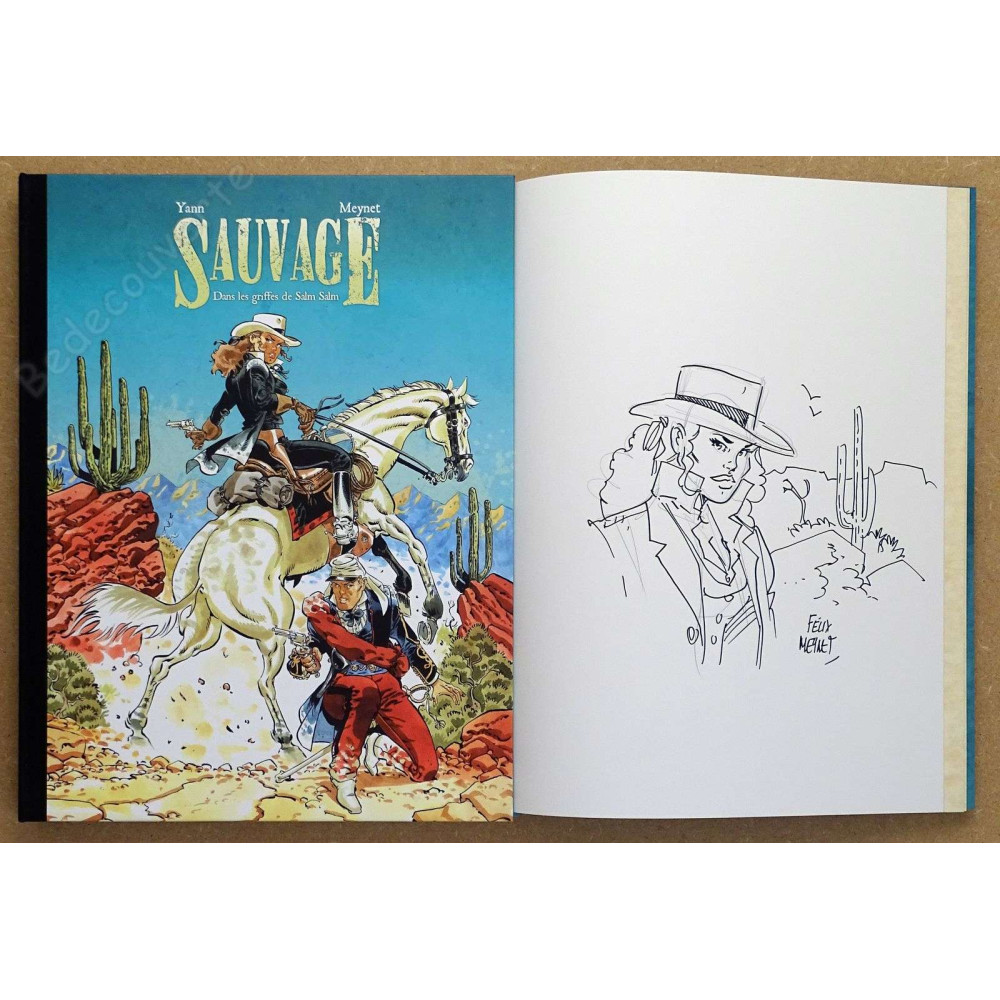 Meynet - Tirage de Luxe Sauvage 2 Dans les griffes de Salm-Salm + Dédicace 49/220 Meynet - Tirage de Luxe Sauvage 2 Dans les griffes de Salm-Salm + Dédicace 49/220