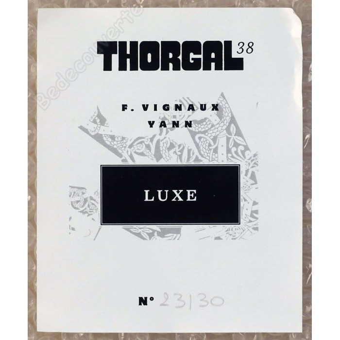 Vignaux - Edition de Luxe Thorgal T.38 La Selkie