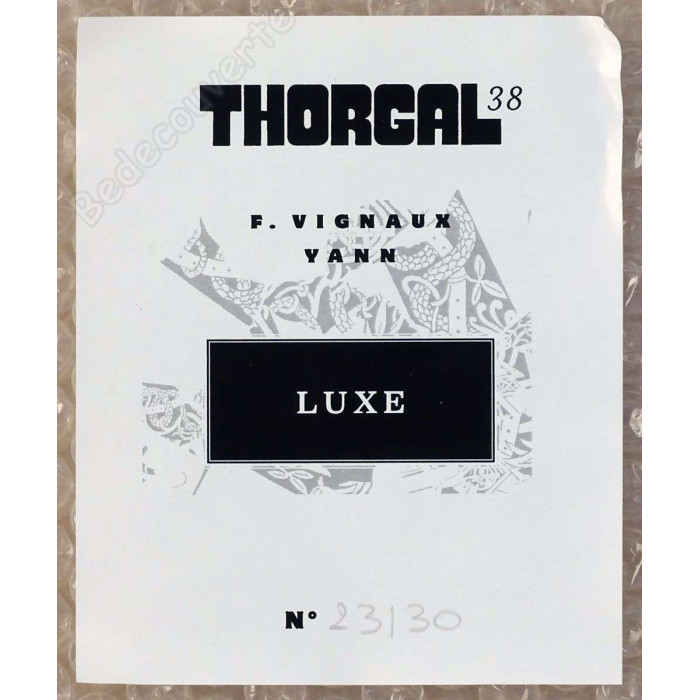 Vignaux - Edition de Luxe Thorgal T.38 La Selkie