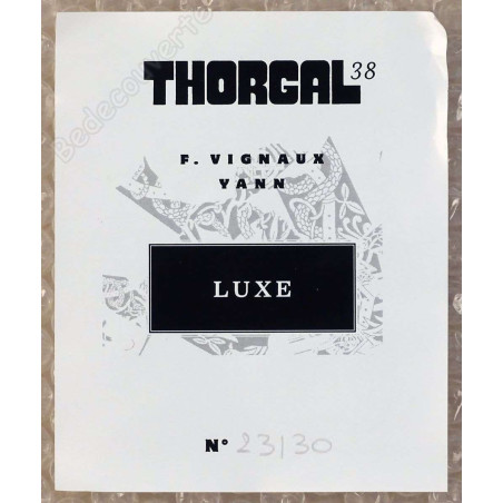 Vignaux - Edition de Luxe Thorgal T.38 La Selkie