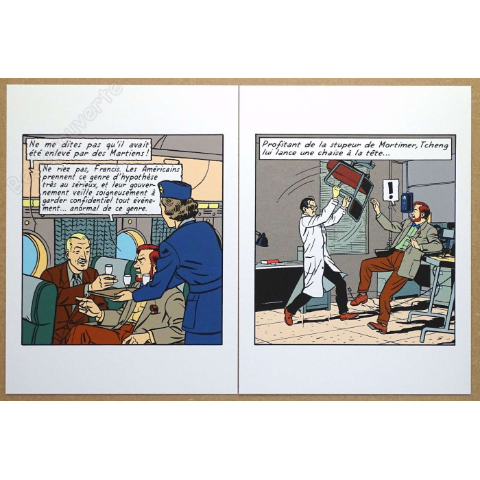 Ted Benoit - Portfolio Blake et Mortimer L'étrange rendez-vous