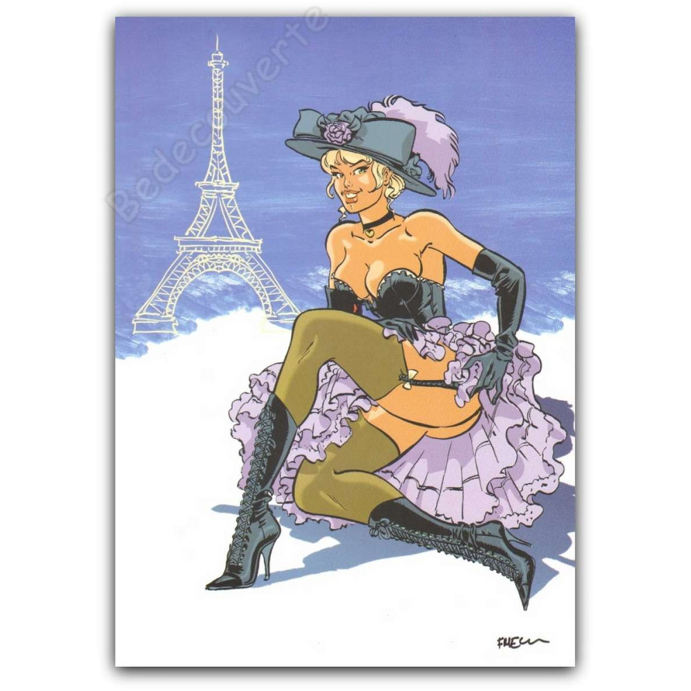 Meynet - Pin-up Chapeau Paris Tour Eiffel Meynet - Pin-up Chapeau Paris Tour Eiffel