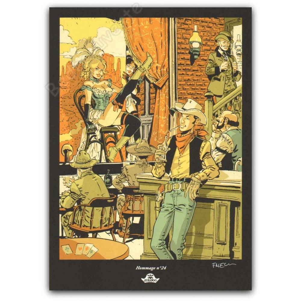 Meynet - Hommage n°24 à Morris et à Lucky Luke bis