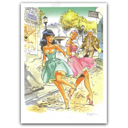 Meynet - Pin-up Rue Pigalle