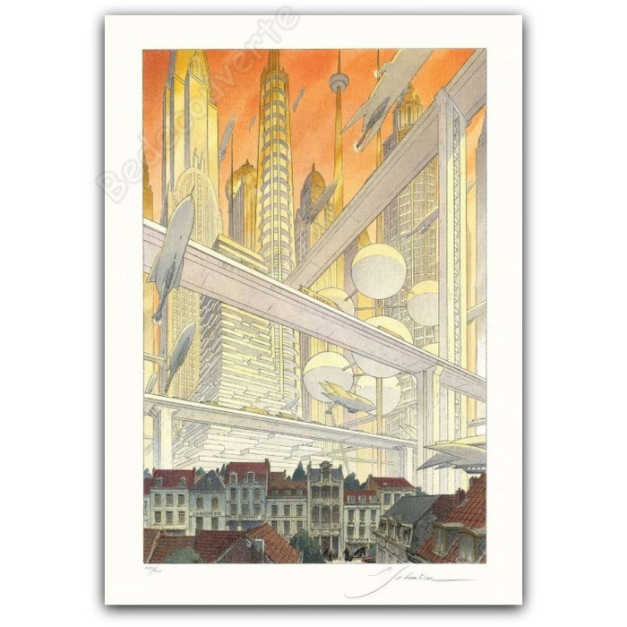 François Schuiten - Utopies bruxelloises