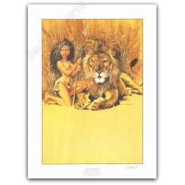 Dany - Les Filles du Zodiaque Lion Signé