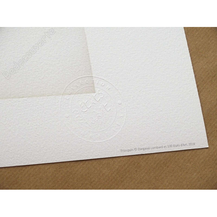 Franquin - Gaston Livres de bord Format 41x55 cm