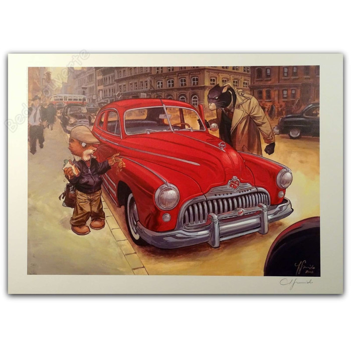 Guarnido - Blacksad Buick Signée